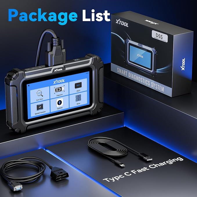 XTOOL D5S OBD2 Scanner - Image 8