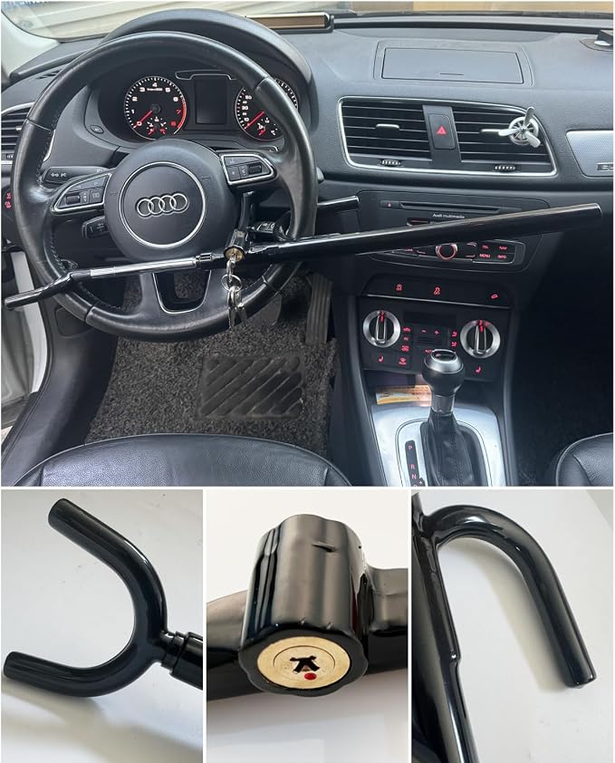 Steering Wheel Lock Anti-Theft car Device Car Wheel Locks Heavy Duty Vehicle - Image 4