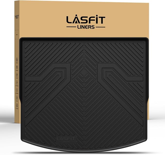 LASFIT Cargo Mat for Mazda CX5 2017-2025, CX 5 All Weather Trunk Mat for 2017 by LASFIT