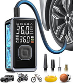 Tire Inflator Portable Air Compressor, 150PSI Cordless Mini Air Pump by Unknown