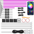 Acrylic Interior Car LED Strip Light by MAODANER