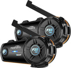 Fodsports FX8 Pro Motorcycle Communication Systems by FODSPORTS