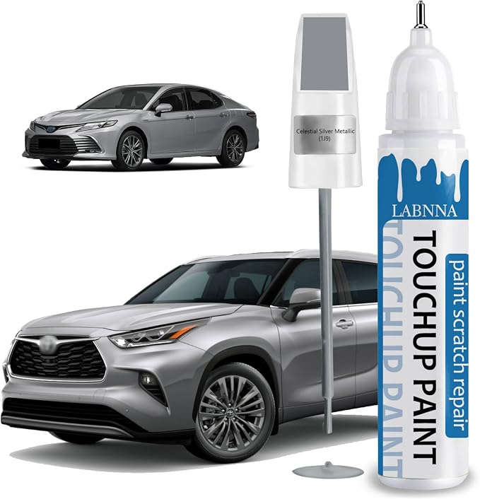 Celestial Silver Metallic Touch Up Paint by LABNNA