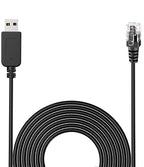 Radar Detector Cable, with USB to RJ11 Plug, by Plozoe