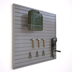 NeatiEase Slatwall Panel Wall Storage Systems, 4 x 4ft Slat Wall Paneling - Image 2