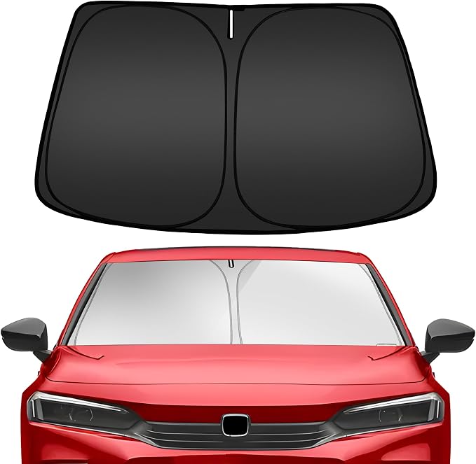 ARISMOTOR Windshield Sun Shade for Honda Civic 11th Gen 2022-2025, Custom Fit by ARISMOTOR