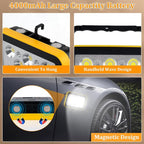 2 PackWork Light Portable COB LED Super Bright Rechargeable Flood Light Working - Image 2