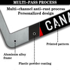 License Plate Covers Red - Image 5