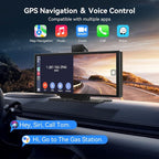 10.26" Carplay Screen for Car, Portable Car Play Screen - Image 4