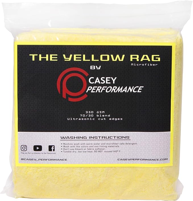 Microfiber Cleaning Cloth by Casey+Performance
