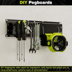 Garage Tool Organizer Wall Mount 49.5inch - Image 4