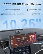 Portable Carplay Screen 10.26'' HD IPS Apple Carplay & Android Auto Screen - Image 5
