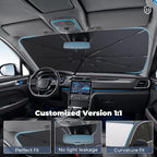 Windshield Sun Shade Umbrella Compatible - Image 2