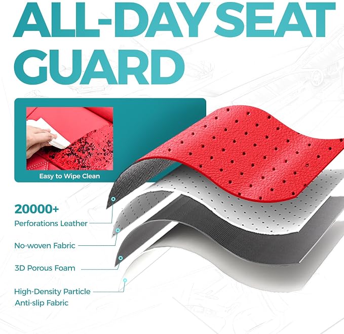 for Toyota Camry Seat Covers Hybrid XLE XSE 2018 2019 2020 2021 2022 2023 2024 - Image 4