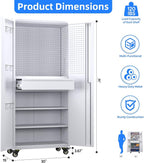 71" H Garage Storage Cabinet - Image 3
