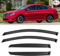Window Visors Rain Guards Shield by YQAUTEC