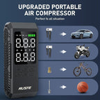 Tire Inflator Portable Air Compressor, Air Pump - Image 3