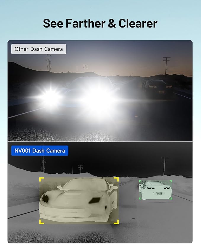 TOPDON NV001 Thermal Camera for Cars, Automotive Thermal Night Vision System - Image 3