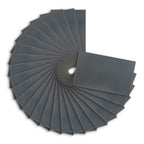 Dura-Gold Premium 1200 Grit Wet or Dry Sandpaper Sheets, 5-1/2" x 9", Box of 25 - Image 2
