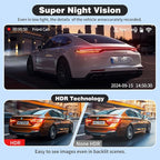 Dash Cam Front and Rear, UHD 4K Night Vision Dash Camera - Image 2