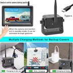 Wireless Backup Camera for Trucks & RVs, Solar - Image 4