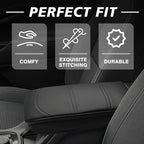 Muslogy Center Console Cover 1-Inch Extra Thick Armrest Pad Compatible - Image 5