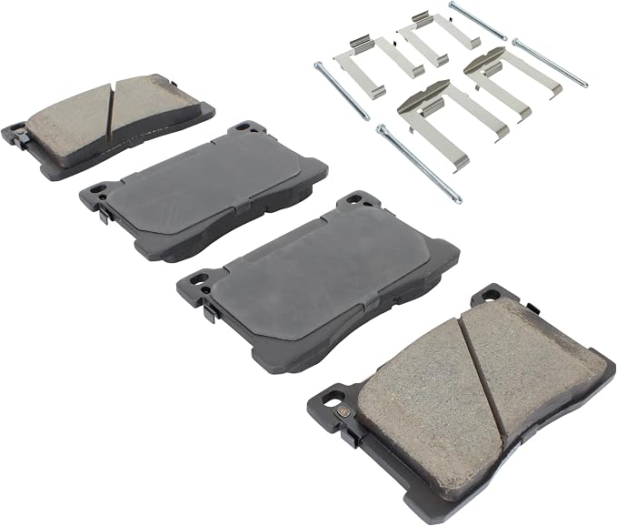 Premium Ceramic Front Brake Pads Compatible - Image 2
