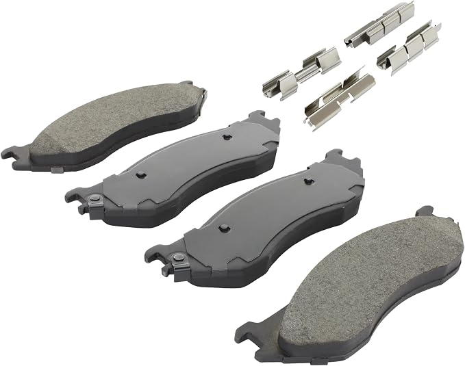 Premium Ceramic Front Brake Pads Compatible - Image 2
