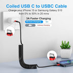 USB C to USB C Cable 6ft, Type C Fast Charging Compatible - Image 2