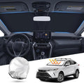 T TGBROS Windshield Sun Shade for Toyota Venza 2021-2024 Accessories Front by TTGBROS