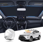 T TGBROS Windshield Sun Shade for Toyota Venza 2021-2024 Accessories Front by TTGBROS