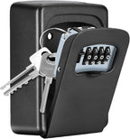 Fayleeko Key Lock Box Wall Mounted, 4 Digit Combination Lockbox by Fayleeko