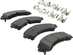 Premium Semi-Metallic Rear Brake Pads Compatible - Image 2