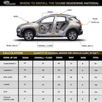Siless 80 mil Car Sound Deadening mat - Image 6