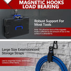 3-H Heavy Duty Magnet Garage Hooks 2 Pack, Extra Large Strong Magnetic Hooks - Image 5