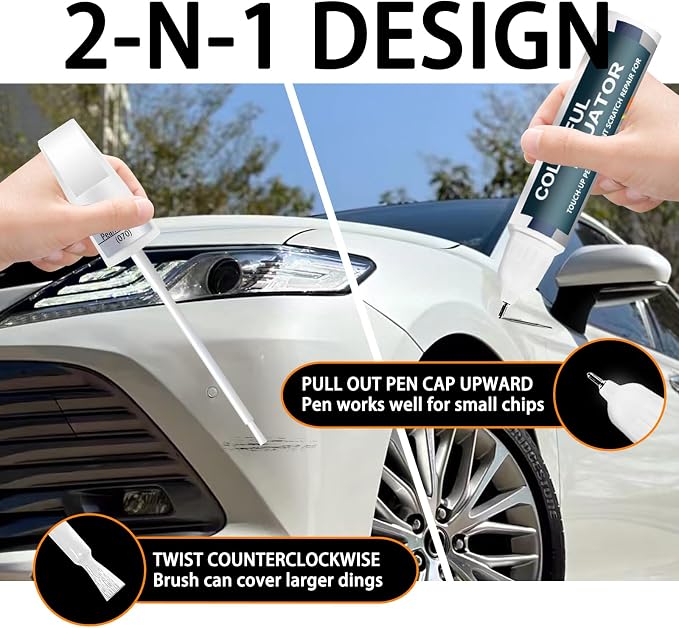 1J9 Celestial Silver Metallic Touch Up Paint - Image 5