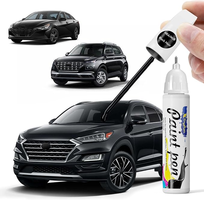 Black Noir Touch Up Paint Compatible by XTryfun