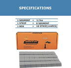 0.5 Oz Stick on Wheel Weights（144pcs, 1/2 Oz Gray Adhesive Backed Wheel Weights - Image 5