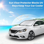 Custom Fit Sentra Windshield Sunshade - Image 5