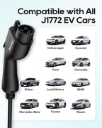 2025 Upgraded Level 1-2 Portable EV Charger, NEMA 5-15 & 6-20 Plug, 25 Ft EV - Image 6