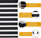 Persilux Cordless Zebra Blinds for Windows Free-Stop Dual Layer Roller Windows - Image 2