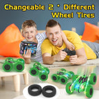 Remote Control Car, RC Cars, RC Stunt Car Toys New Upgraded Strip Light & - Image 7