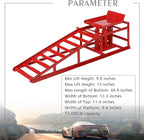5 Ton 2 Pack Hydraulic Car Ramp Elevator 10000 Lbs - Image 3
