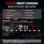 TowerTop 25A Max Pro Battery Charger: 12V Fully Automatic Smart Trickle Charger - Image 7