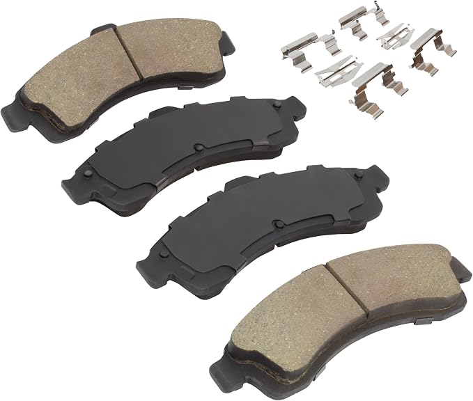Premium Ceramic Front Brake Pads Compatible - Image 2