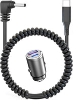 Radar Detector Cable, USB-C to DC3.5 Plug Charging Kit, by QaMcbulc