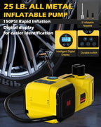 Electric Car Jack, 5 Ton 12V Digital Display Electric Jack - Image 2