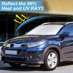 Custom Fit HR-V Windshield Sunshade - Image 2