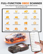 ANCEL AD310 Pro OBD2 Scanner Diagnostic Tool & Car Battery Tester & Bluetooth - Image 4