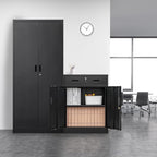 Metal Storage Cabinet, Locking Cabinet - Image 5